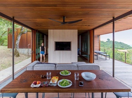 Comedor Integrado en la naturaleza